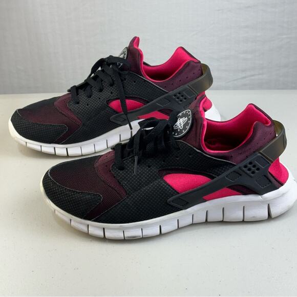 Nike Air Huarache Free Run “Bred” Black Mahogany Sneakers Men’s Size 9 EUR 42.5 main image 10